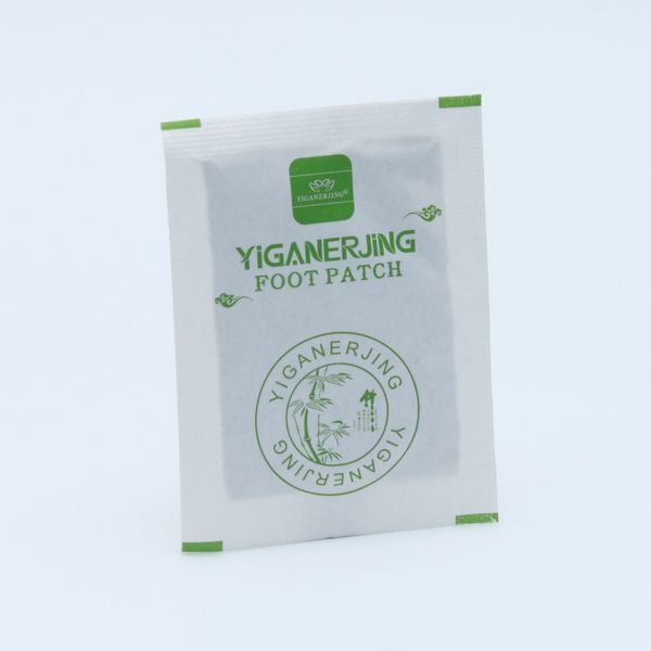 Пластир на стопи для виведення токсинів Foot Patch Detox Yigaerjing упаковка 10 штук tov-1303 фото